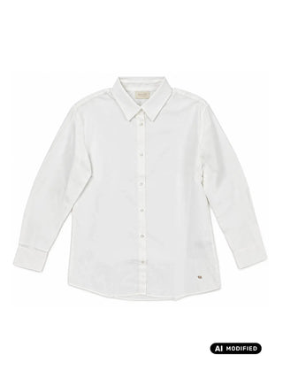 DAMENBLUSE - GAUDI JEANS WEISS - 621BD45005