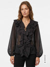 BLUSE DAMEN - DENNY ROSE SCHWARZ - 621ND45019 2