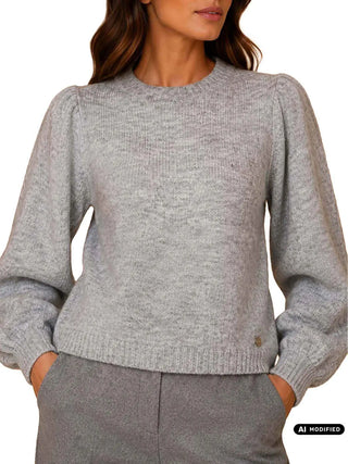 DAMENPULLOVER - DENNY ROSE GRAU - 621ND53017