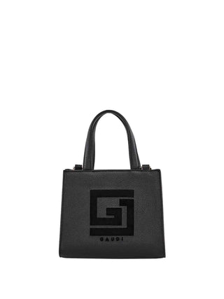 BORSA A MANO DONNA - GAUDI NERO - V6AI-12921 1