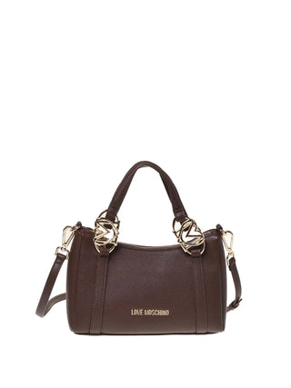 BORSA A MANO DONNA - LOVE MOSCHINO MARRONE - JC4015PP1PLB0