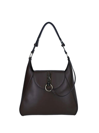 BORSA A SPALLA DONNA - LOVE MOSCHINO MARRONE - JC4028PP1PLI0