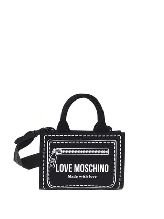 BORSA A MANO DONNA - LOVE MOSCHINO NERO - JC4051PP1PLK1