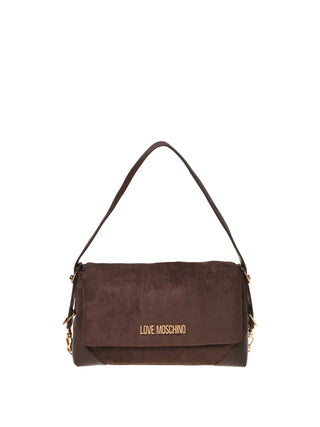 BORSA A SPALLA DONNA - LOVE MOSCHINO MARRONE - JC4092PP1PLD1