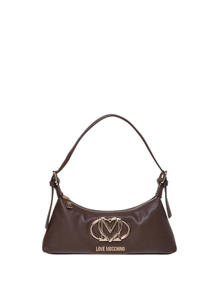 BORSA A MANO DONNA - LOVE MOSCHINO MARRONE - JC4212PP0PKB0