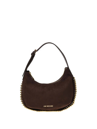 BORSA A SPALLA DONNA - LOVE MOSCHINO MARRONE - JC4219PP0PKF1