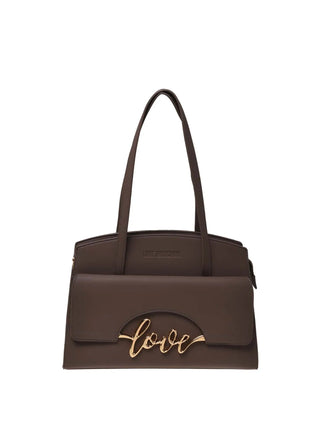 BORSA A SPALLA DONNA - LOVE MOSCHINO FANGO - JC4271PP0PKR0 1