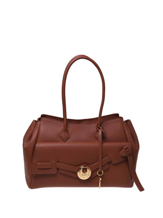 BORSA A SPALLA DONNA - LOVE MOSCHINO MARRONE - JC4274PP0PKS0