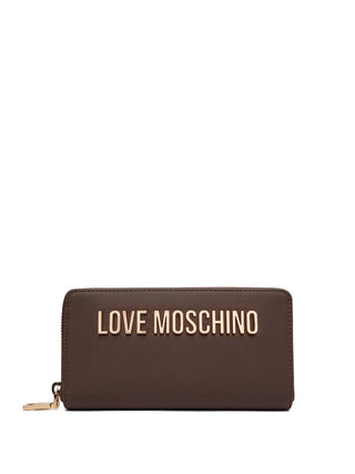 PORTAFOGLIO DONNA - LOVE MOSCHINO MARRONE - JC5611PP1PKD0 1