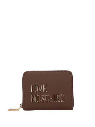 PORTAFOGLIO DONNA - LOVE MOSCHINO MARRONE - JC5613PP1PKD0