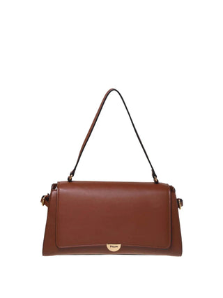 BORSA A SPALLA DONNA - POLLINI TAN-NERO - SC4550PP1PSC1 1