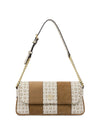 BORSA A SPALLA DONNA - POLLINI TAUPE-AVORIO - SC4639PP0PSO1 1