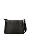 BORSA A SPALLA DONNA - POLLINI NERO-MARRONE - TE8400PP02Q11 3
