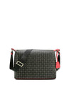 BORSA A SPALLA DONNA - POLLINI NERO-ROSSO - TE8400PP02Q11 1