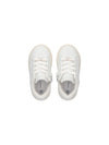 SNEAKERS BAMBINA - TOMMY HILFIGER BIANCO-PLATINO - T1A9-35065-1355 3