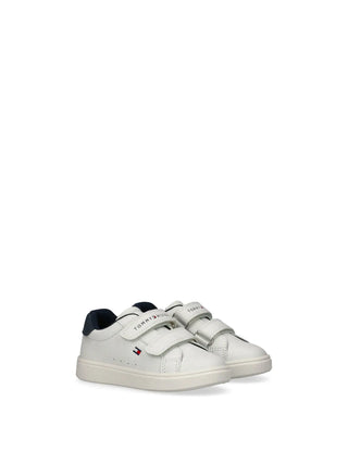 KINDER-SNEAKER - TOMMY HILFIGER WEISS-BLAU - T1X9-35216-1355 2
