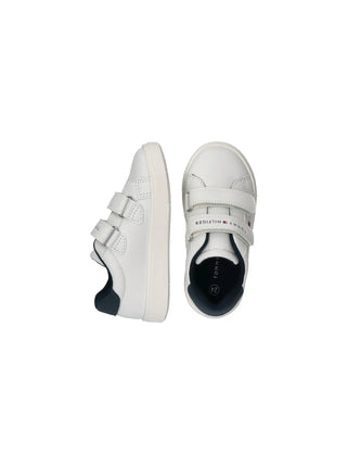 KINDER-SNEAKER - TOMMY HILFIGER WEISS-BLAU - T1X9-35216-1355 4