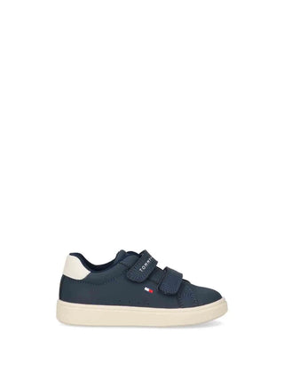 SNEAKERS BAMBINO - TOMMY HILFIGER BLU-BIANCO - T1X9-35216-1355 1
