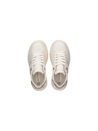 SNEAKERS RAGAZZA - TOMMY HILFIGER BIANCO-PLATINO - T3A9-35091-1355 3