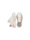 SNEAKERS RAGAZZA - TOMMY HILFIGER BIANCO-PLATINO - T3A9-35091-1355 4