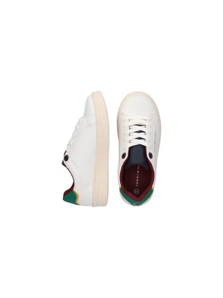 SNEAKERS RAGAZZO - TOMMY HILFIGER BIANCO-MULTI - T3X9-35243-1355 4