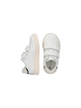 SNEAKERS BAMBINO - CALVIN KLEIN BIANCO-NERO - V1X9-83440-1355 3
