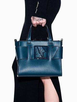 DAMEN TOTE BAG - ARMANI EXCHANGE BLAU - 942690 0A874 6