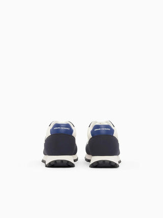 SNEAKERS UOMO - ARMANI EXCHANGE BIANCO-NAVY - XM001960 AF19388 4