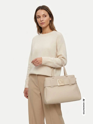 DAMEN-SCHULTERTASCHE - ARMANI EXCHANGE WEISS - XW000284 AF11902 4