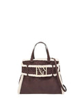 DAMEN-SCHULTERTASCHE - ARMANI EXCHANGE WEISS-BRAUN - XW000285 AF26995
