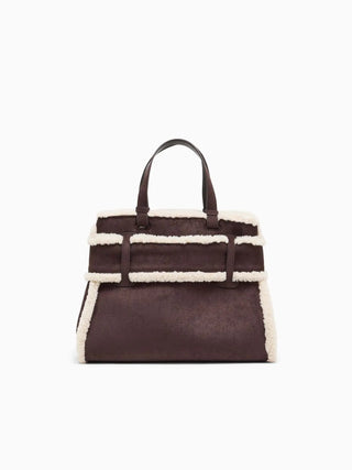 BORSA A SPALLA DONNA - ARMANI EXCHANGE BIANCO-MARRONE - XW000285 AF26995 3