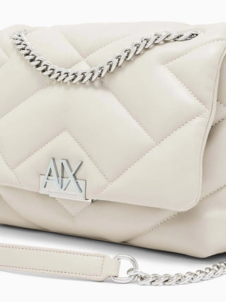 DAMEN-UMHÄNGETASCHE - ARMANI EXCHANGE WEISS - XW000355 AF26568 5