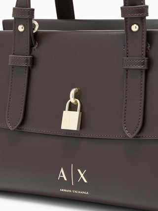 TOTE DONNA - ARMANI EXCHANGE MARRONE - XW003055 AF28605 5