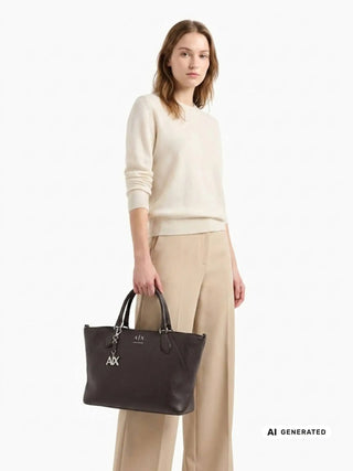 DAMEN-SHOPPER - ARMANI EXCHANGE BRAUN - XW003086 AF26569 4