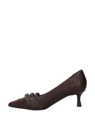 DECOLLETE DONNA - MARINA GALANTI MARRONE - MG 2R472 4