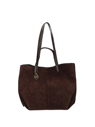 DAMEN SCHULTERTASCHE - WHYSHY BRAUN - WS P102SG3