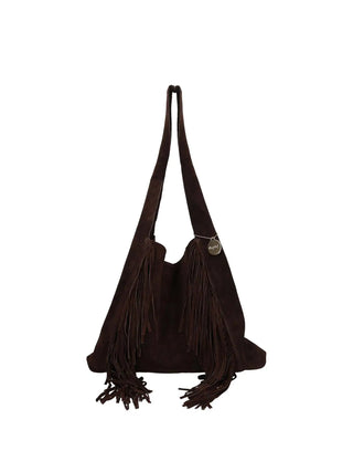 DAMEN SCHULTERTASCHE - WHYSHY BRAUN - WS P114HO3