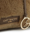 BORSA A MANO DONNA - GATTINONI ROMA MARRONE - BIN268908WZC 5