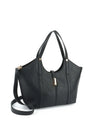 BORSA A SPALLA DONNA - GATTINONI ROMA NERO - BIN268927WVP 2