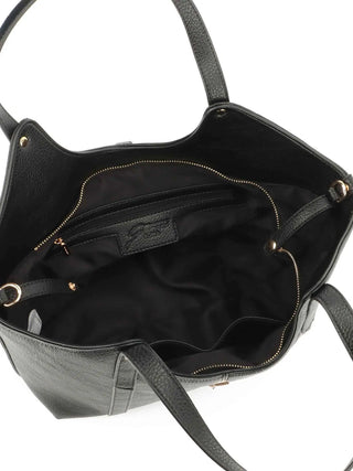 BORSA A SPALLA DONNA - GATTINONI ROMA NERO - BIN268927WVP 4