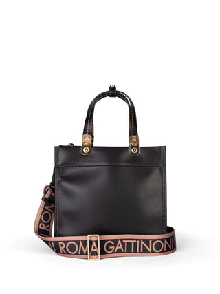 BORSA A MANO DONNA - GATTINONI ROMA NERO - BINIA8446WVP 3