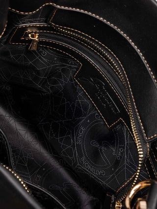 BORSA A MANO DONNA - GATTINONI ROMA NERO - BINIA8446WVP 4