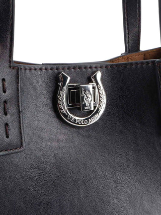 DAMEN HANDTASCHE - US POLO ASSN. SCHWARZ-SCHWARZ - BIU0M8869WVP 5