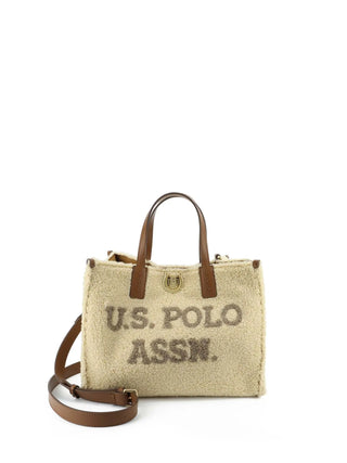 BORSA A MANO DONNA - US POLO ASSN. BEIGE - BIU0M8869WZC 1