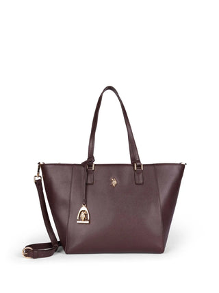 BORSA A SPALLA DONNA - US POLO ASSN. MARRONE SCURO - BIUJE8908WVP