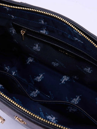 BORSA A SPALLA DONNA - US POLO ASSN. NERO - BIUJE8908WVP 3