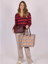 DAMEN-SCHULTERTASCHE - US POLO ASSN. BORDEAUX - BIURR9376WVP 7