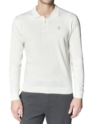 MAGLIONE UOMO - US POLO ASSN. BIANCO - US44173006