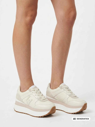 DAMEN-SNEAKER - LIU-JO WEISS - BF6011PX902 6