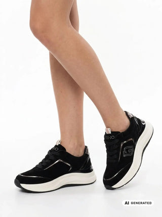 DAMEN-SNEAKER - LIU-JO SCHWARZ - BF6029PX911 6